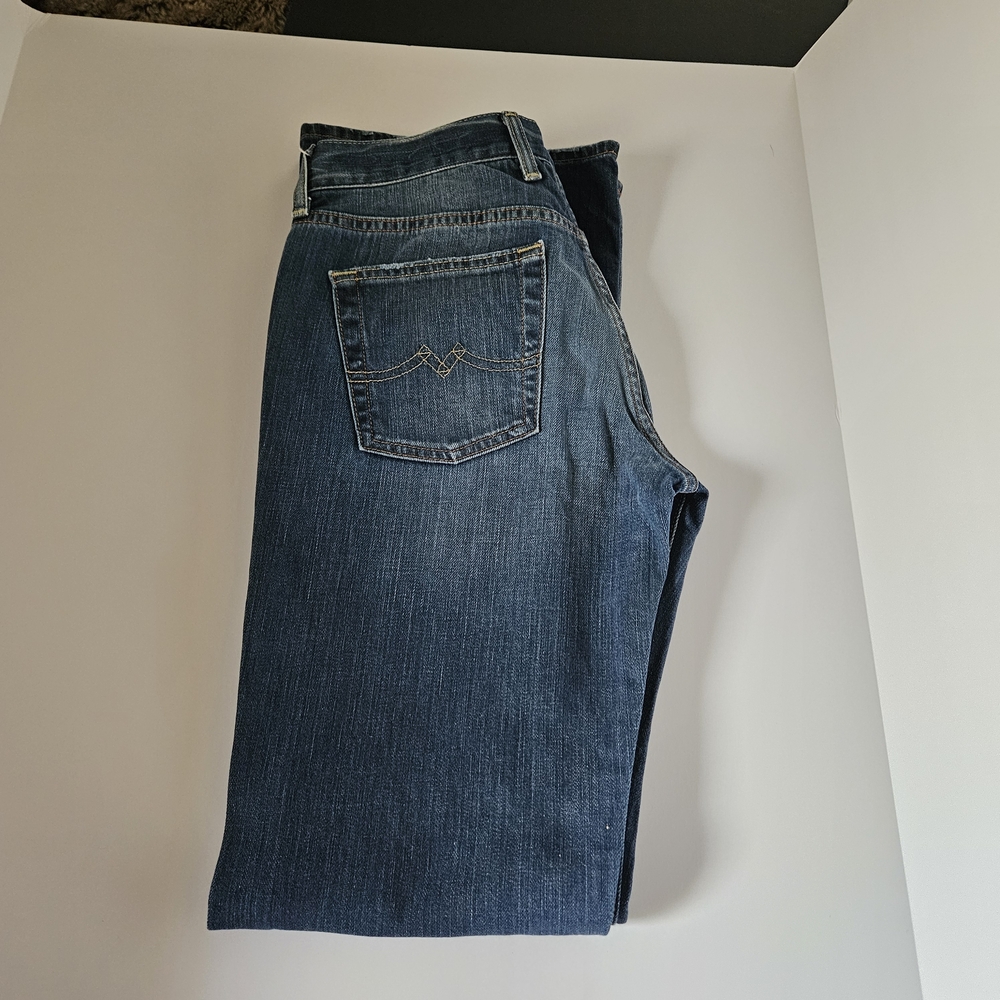 Lucky Brand Boyfriend Cut, Dark Blue Jeans